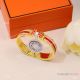 Best Replica Hermes Clic HH Bracelet in Red Stripe Enamel (5)_th.jpg